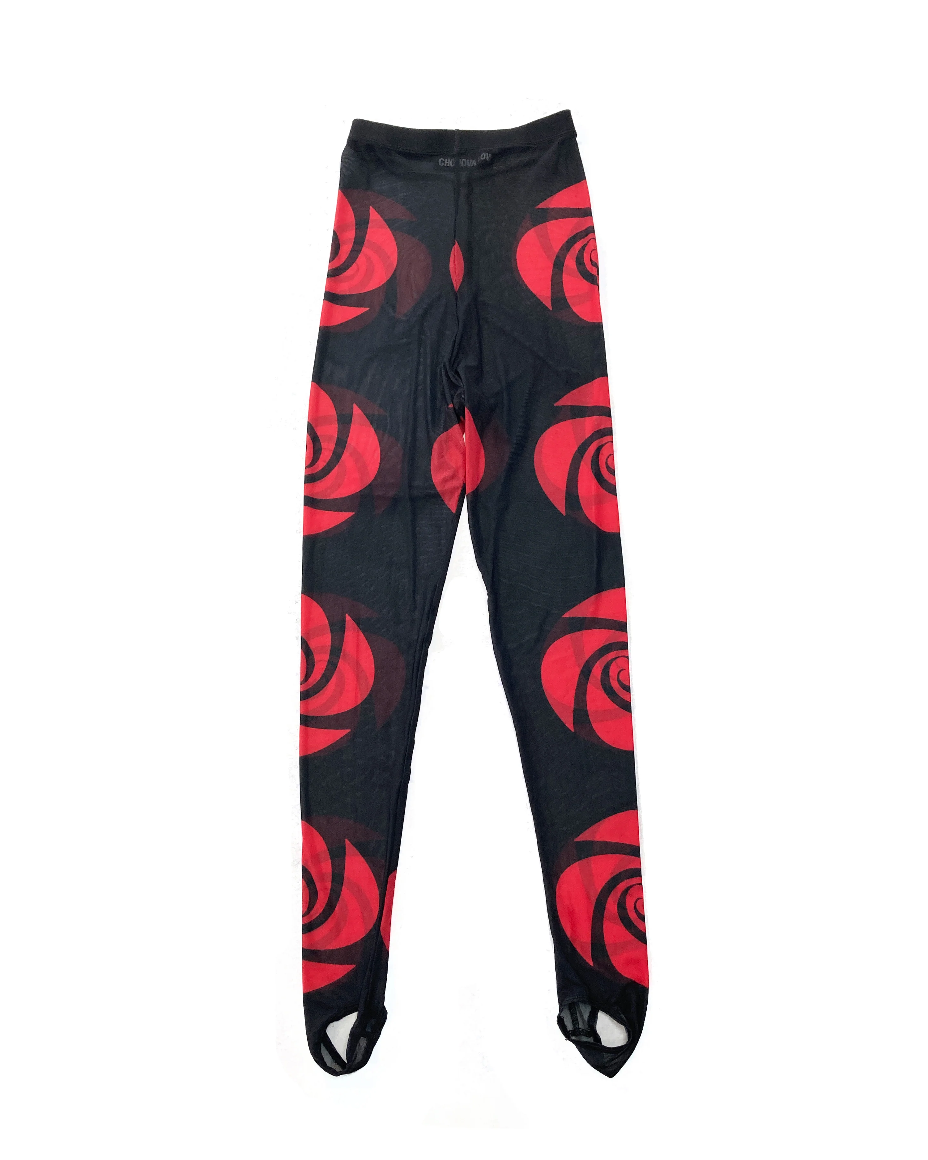 Swirl Mesh Leggings - Image 5
