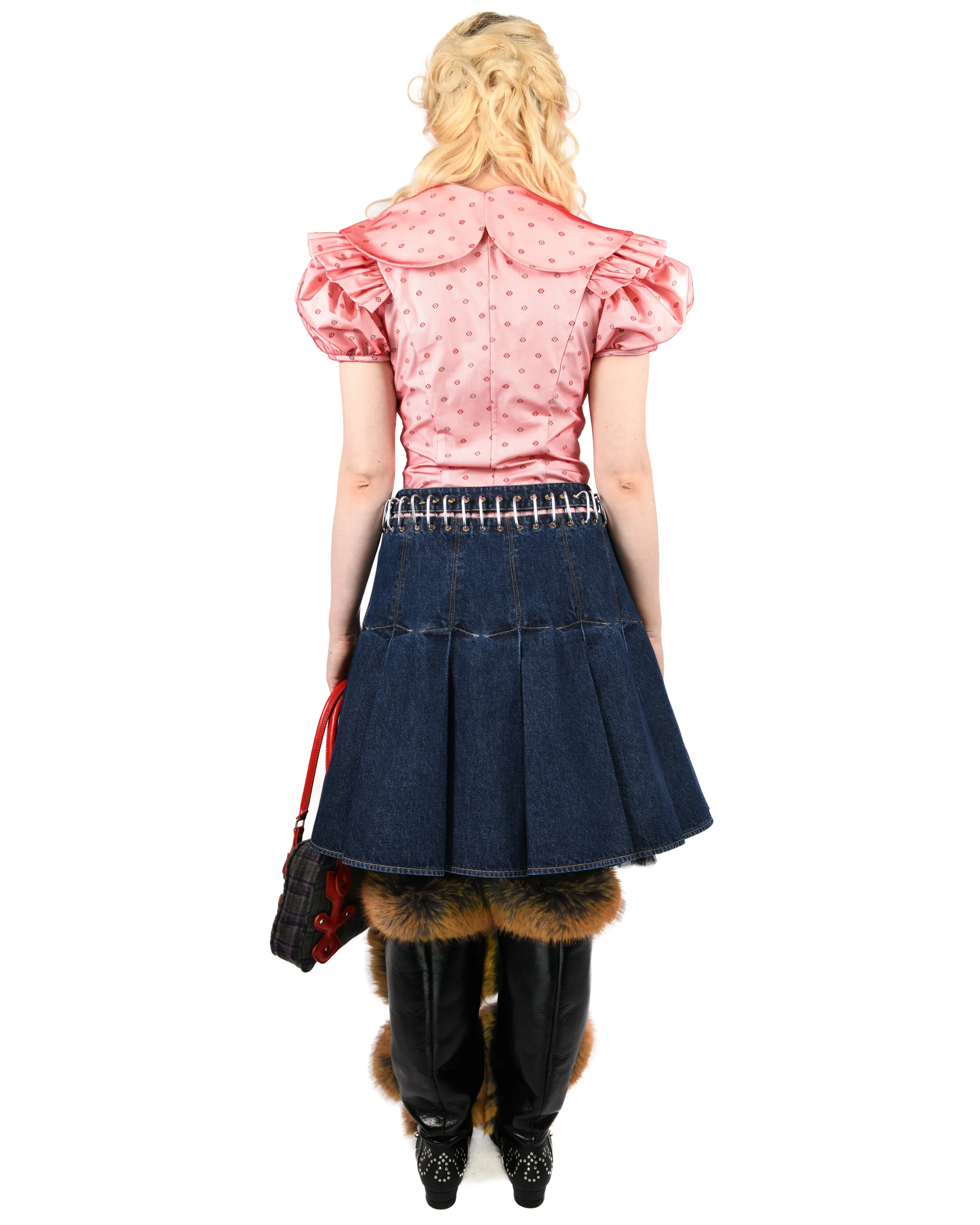 Swoon Red Blouse - Image 3