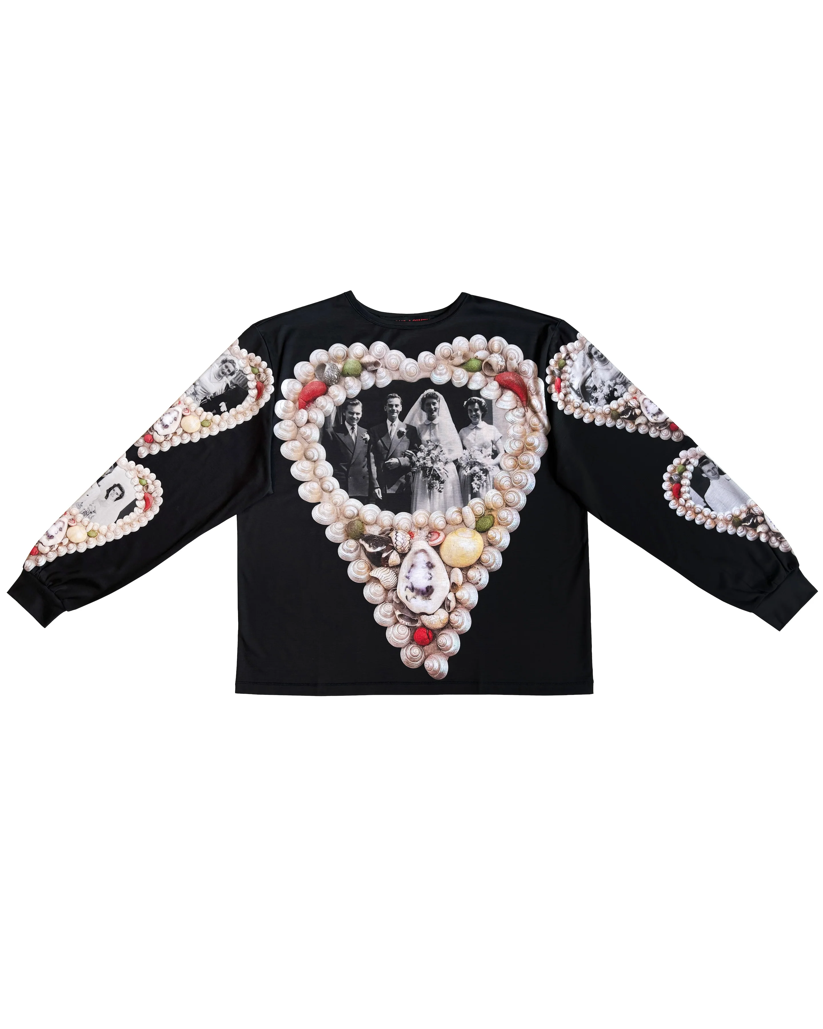 Wedding Oversized Long Sleeve Jersey Top - Image 4