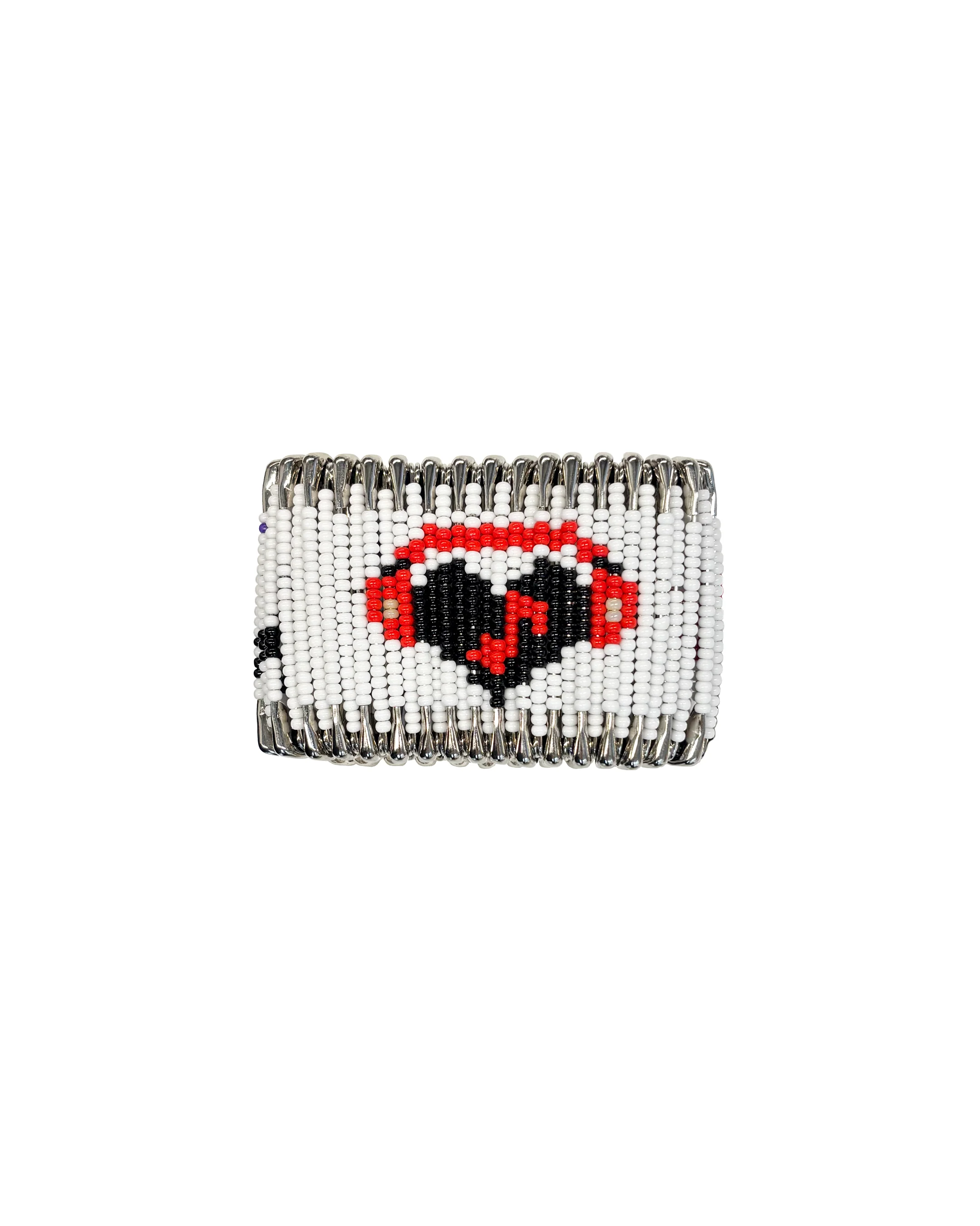White Safety Pin Bracelet - Image 2
