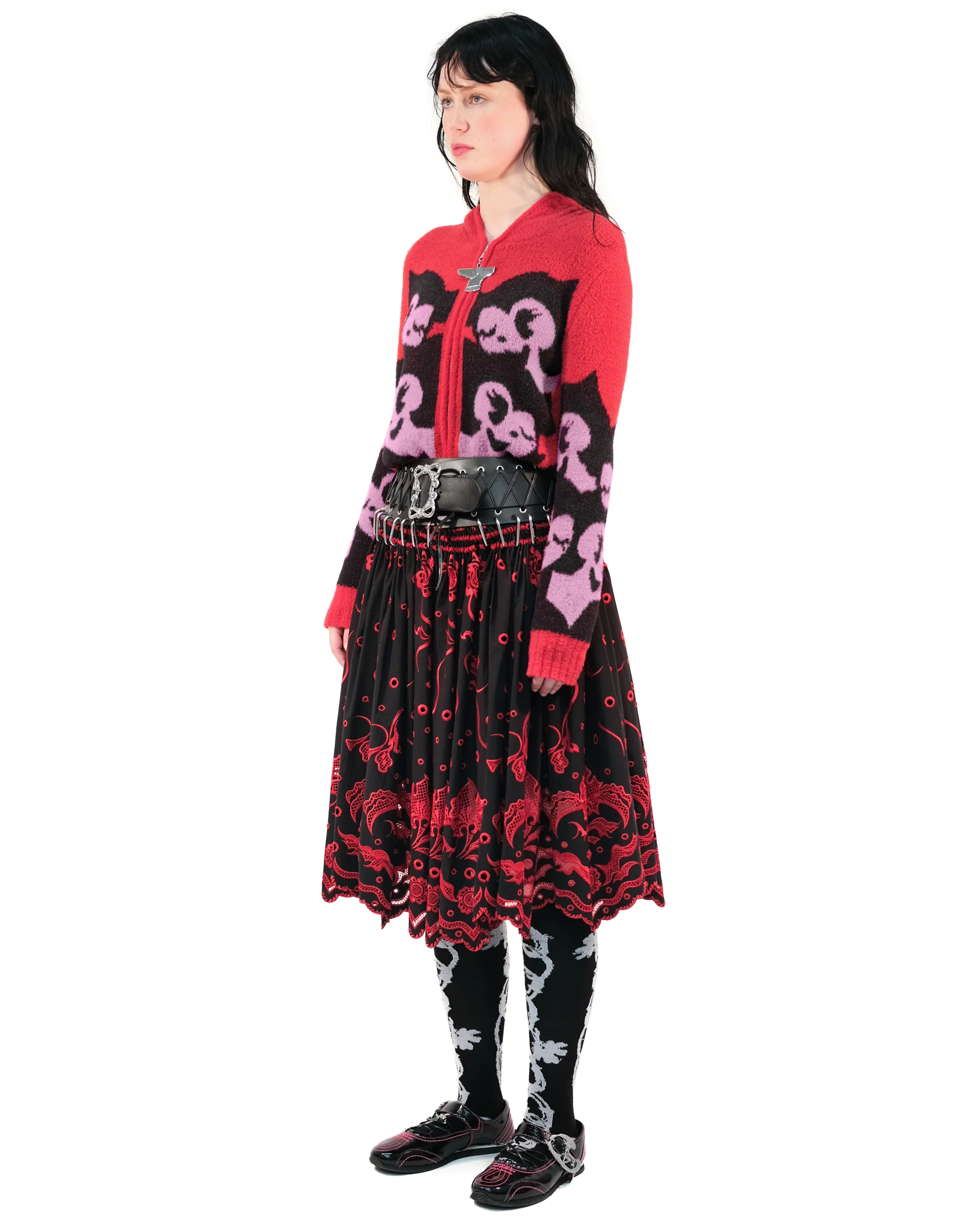 Wink Hooded Cardigan - Image 4