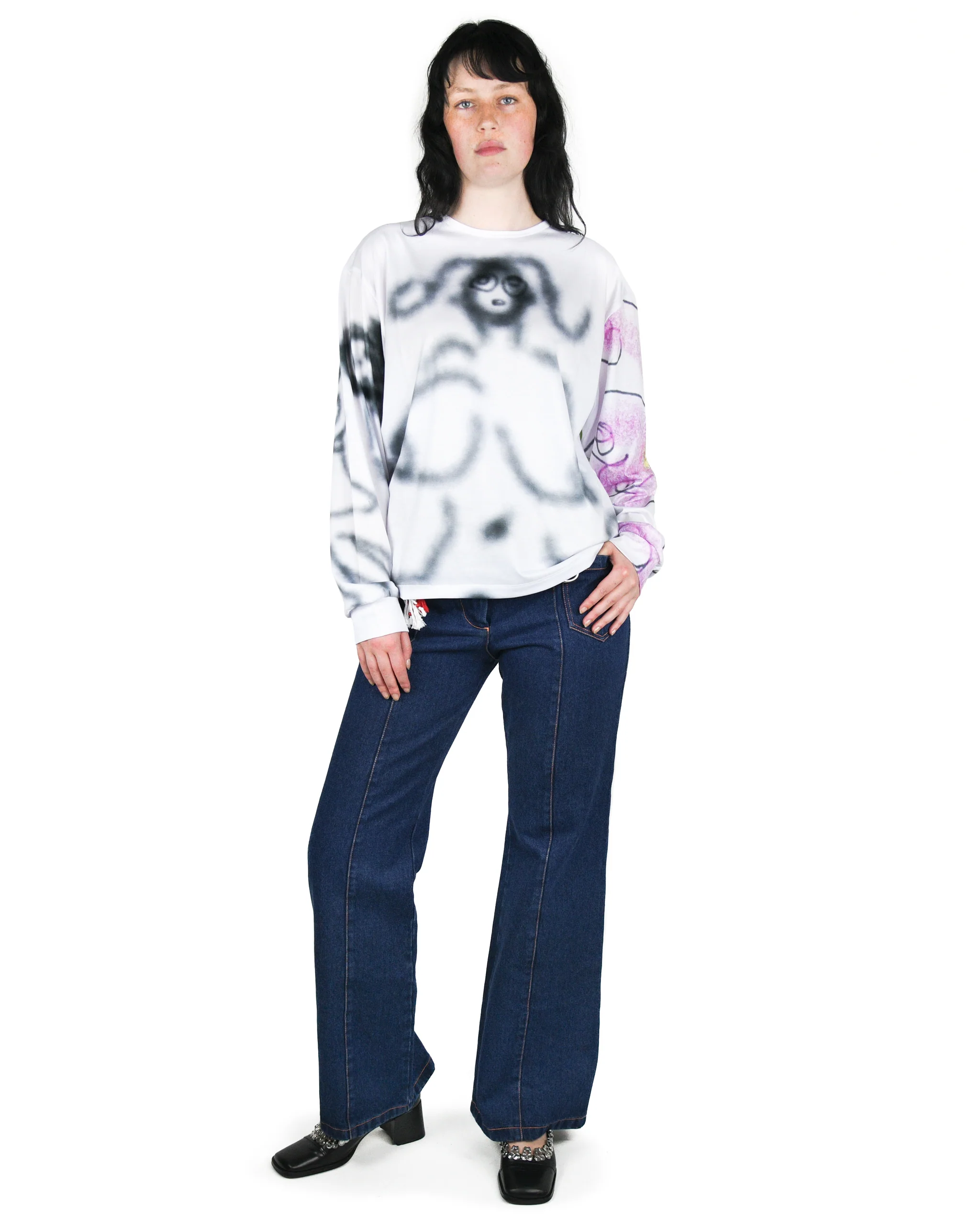X-Rated Oversized Jersey Top - Image 2