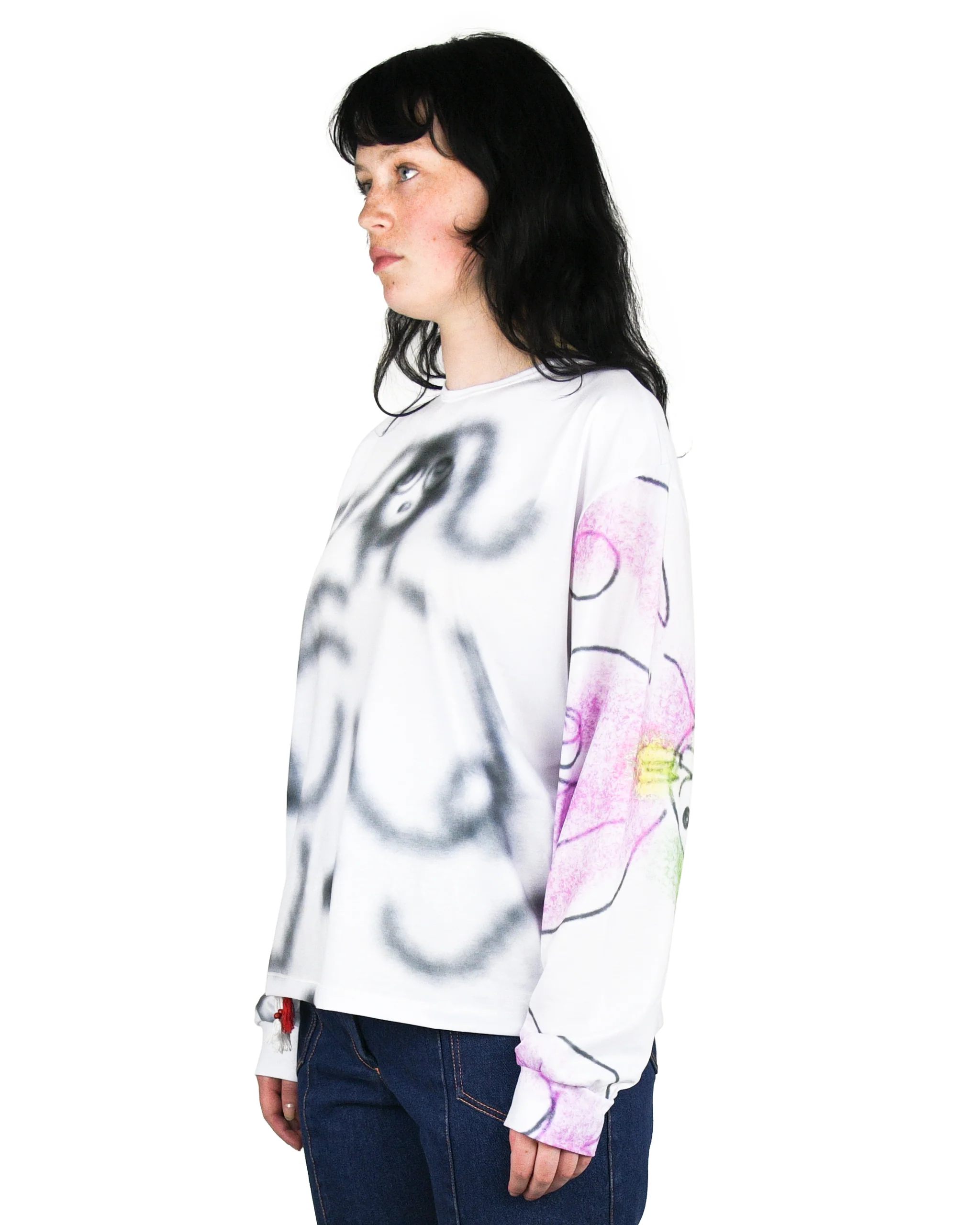 X-Rated Oversized Jersey Top - Image 3